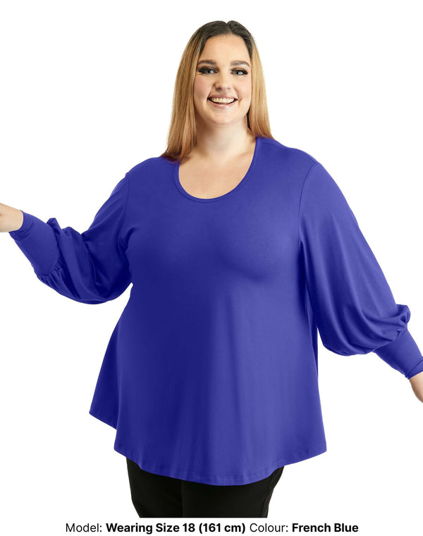 Black, Blue and Red Swing Tops | Plus Size Swing Tee