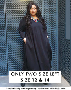 Shop Plus Size Dresses | Plus Size Long Sleeve Kitty Dress